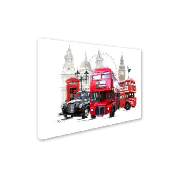 The Macneil Studio 'London Transport' Canvas Art,18x24